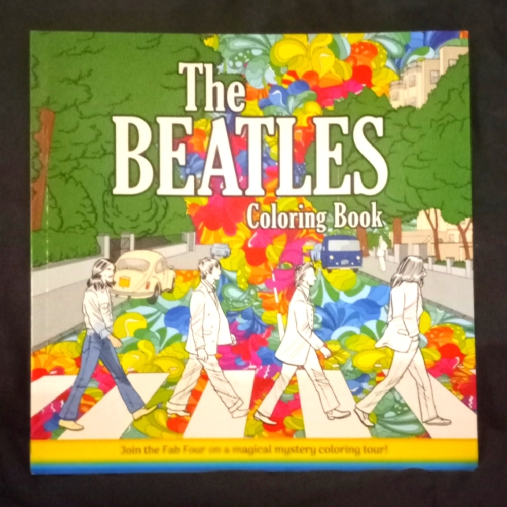 Fab 4 Fans The Beetles Coloring  Book  Relaxing,  and Artistic NEW! 29 Pics